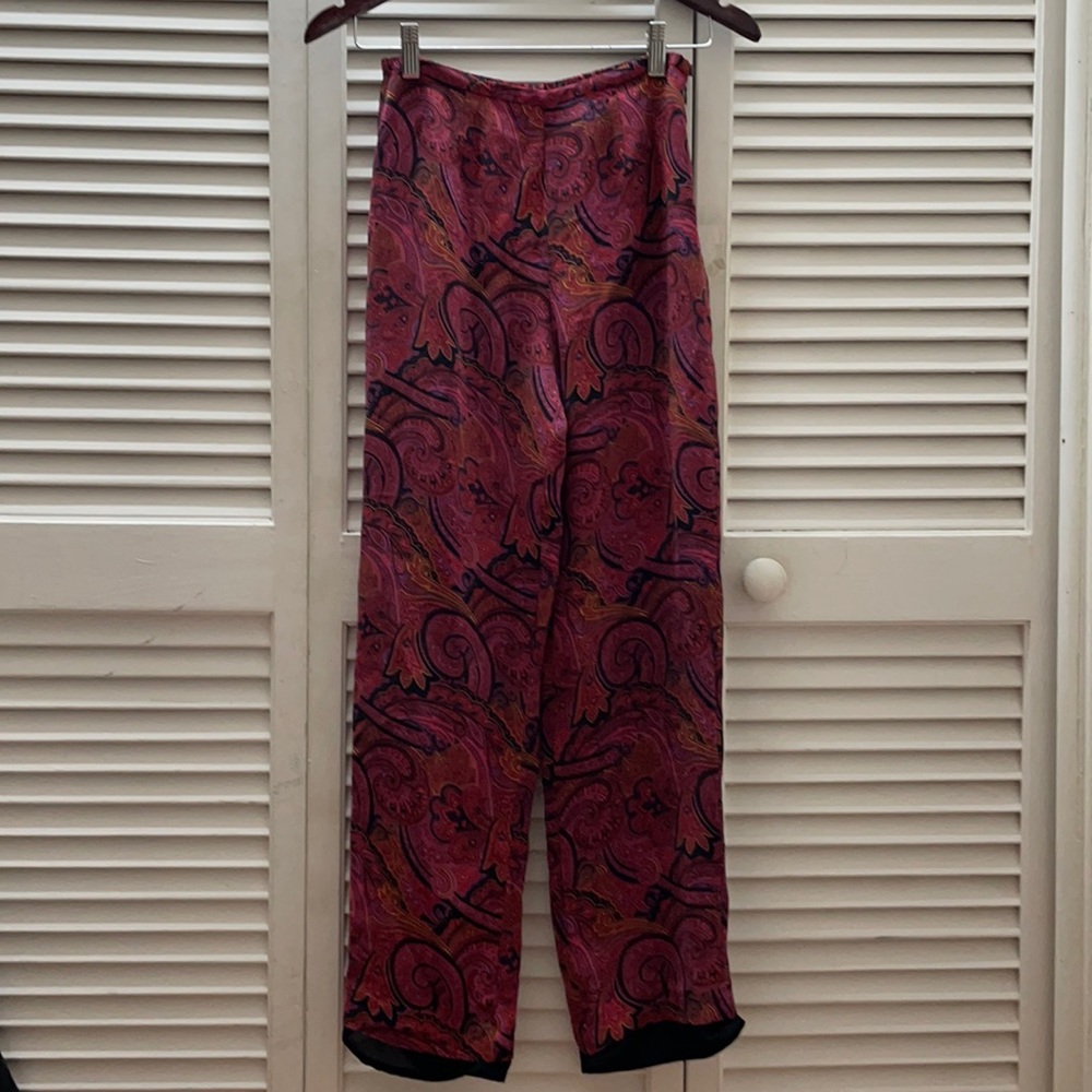 VINTAGE Psychedelic Print High Waisted Presley Pants